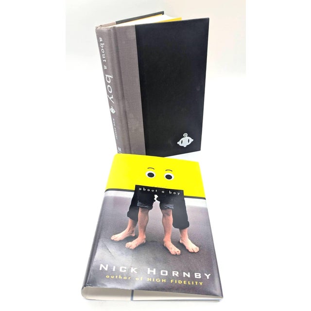 Black 1998 American First Edition Novel: About a Boy, by Nick Hornby For Sale - Image 8 of 13