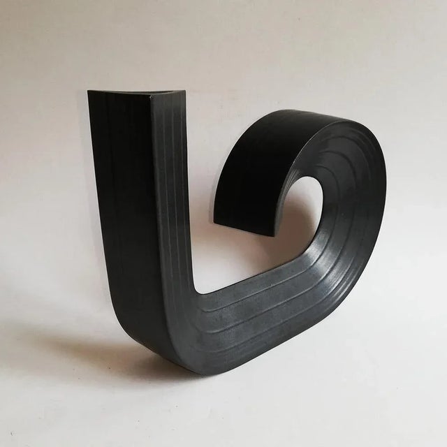 1950s Mid-Century Italian Ceramic Vase from Tasca, 1950s For Sale - Image 5 of 11