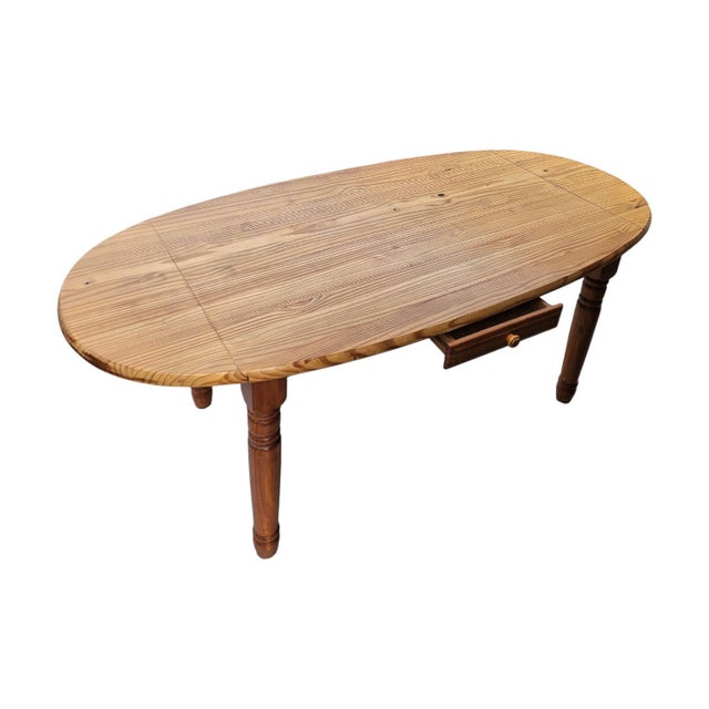 Extendable Pine Dining Table, 1970s For Sale - Image 15 of 18