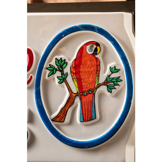 Mid 20th Century Ge Lexan Sunshine Pets Lighted Salesman Sample Sign For Sale In Chicago - Image 6 of 8
