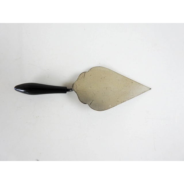 Small antique circa early 20th century sterling silver Masonis dedication trowel. Los Angeles F A&M Lodge, matte finish,...