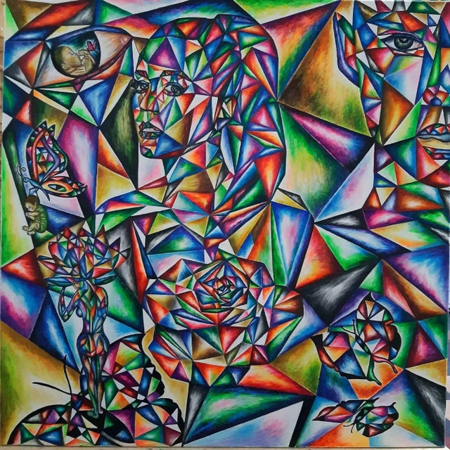 On the wings of the spring is one of the best works of the artist Miclea Roxana. It is made on canvas, painted in acrylic...