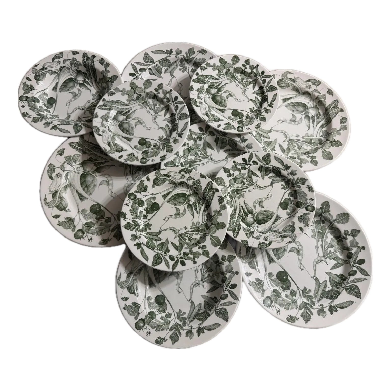 1970s Italian Primula Ceramic Dinnerware - A Set of 11 | Chairish