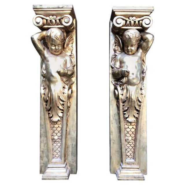 20th-Century Ionic Columns, Set of 2 For Sale - Image 12 of 12
