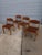Danish Teak and Birch Stacking Chairs, Hand-Crafted, 1962 For Sale - Image 12 of 14