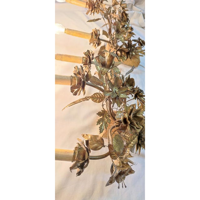 Brass Wall Lights, France, 1960s, Set of 2 For Sale - Image 12 of 18