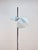 Metal Vintage White Floor Lamp from Valenti Milano, Italy, 1970s For Sale - Image 7 of 18