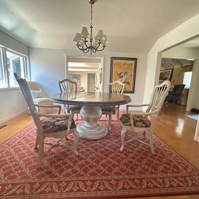 Drexel Heritage Mid-Century Drexel Heritage Pedestal Table - Set of 5 For Sale - Image 4 of 10