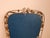Blue Italian Hand-Painted Floral Wrought Iron Mirror with Ribbon Motif, 1950s For Sale - Image 8 of 10