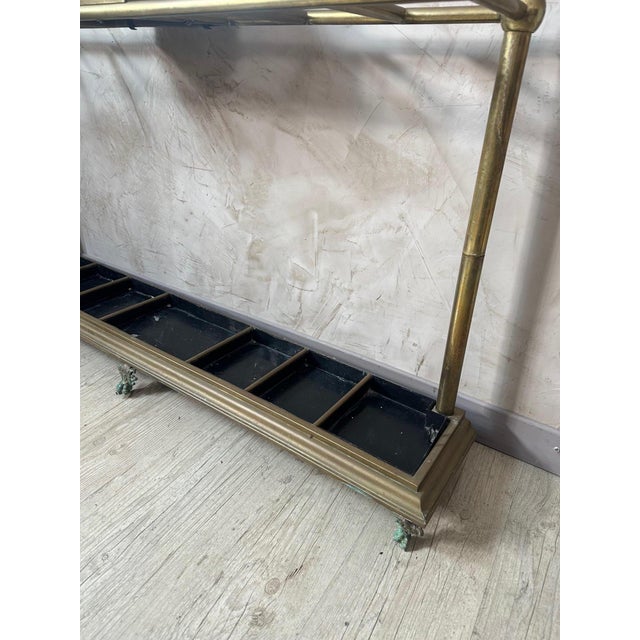 Gold Brass Coat Hook, 1900s For Sale - Image 8 of 16