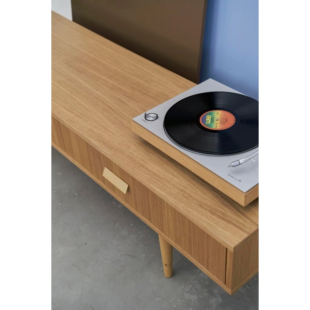 Early 21st Century Danish Oak Lowboard For Sale - Image 5 of 7