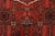 Zanjan Runner 3’8” X 9’7” Red Wool Vintage Tribal Hand-Knotted Oriental Rug For Sale - Image 10 of 14
