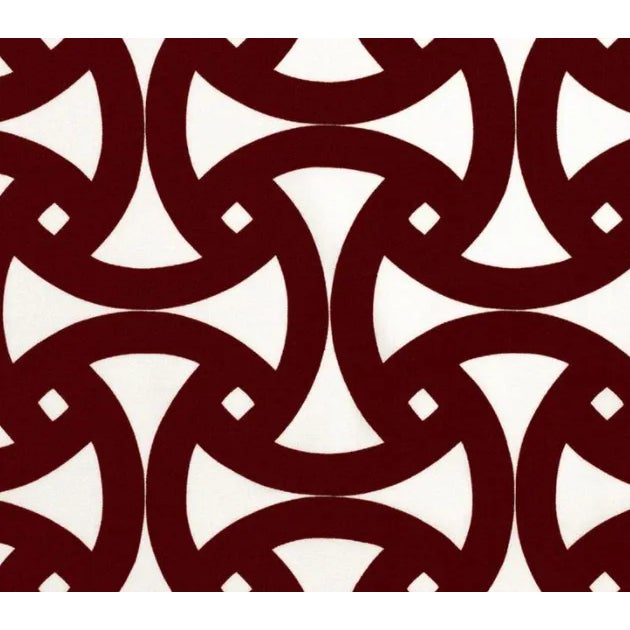 An exuberant pattern of interlocking curves, Santorini has a bold flair. The graphic geometric is printed on Acrylic...