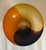 Orange and Amber Swirl Glass Bowl For Sale - Image 4 of 4