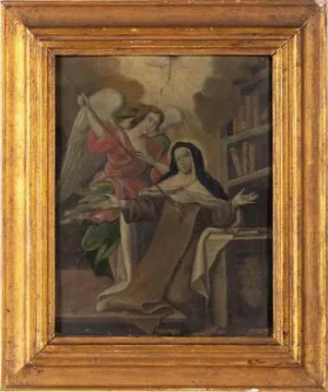 Saint Teresa of Ávila, 18th Century, Oil on Copper