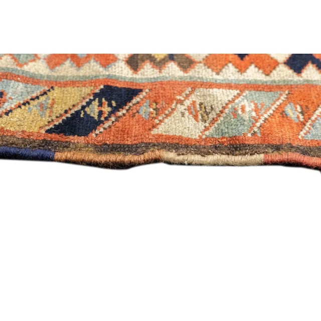 Late 18th Century Antique Turkish Milas Rug 3'9'' x 4'6'' For Sale - Image 10 of 12