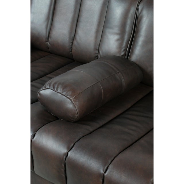 Vintage DS-85 Ds85 Leather Sofa from de Sede, in Flawless conditions. Designed 1960 to 1969 This piece is attributed to...