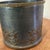 Mid 20th Century Vintage Chinoiserie Palm Beach Style Pewter W/Brass Overlay Ornamentation Jardiniere Hong Kong For Sale - Image 5 of 12