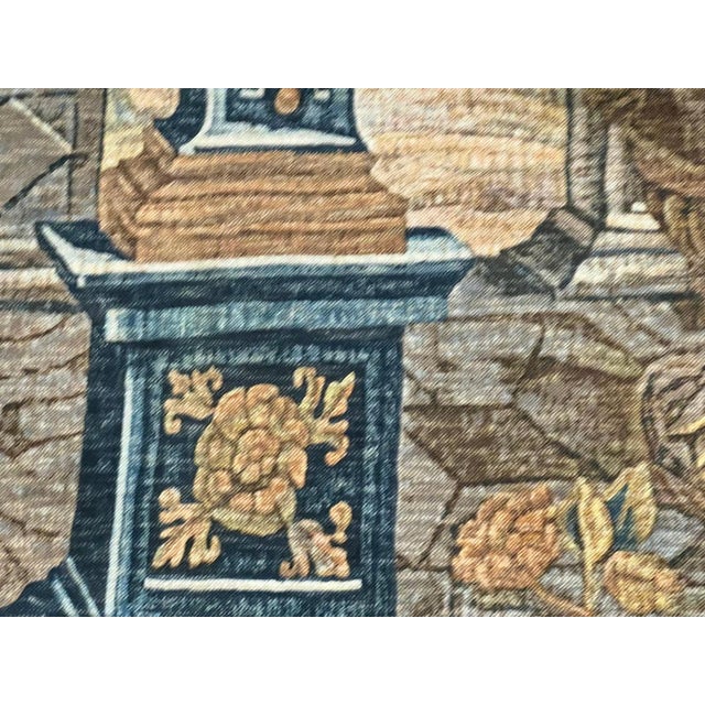 Vintage Colonnades Tapestry, 1980 For Sale - Image 10 of 18