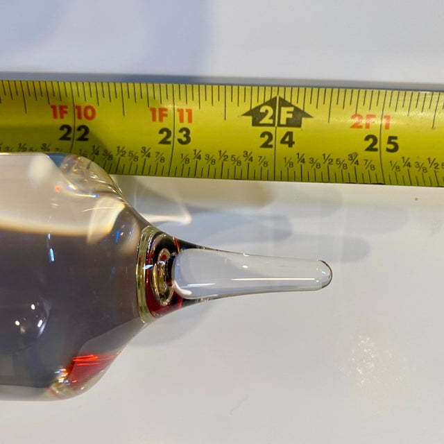 Glass Large Glass Galileo Thermometer 24.5" Tall For Sale - Image 7 of 8