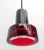 Italian 1960s Red Pendant by Seguso For Sale - Image 3 of 4