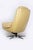 Mid-Century Modern Vintage Finnish Leather Swivel Lounge Chair with Adjustable Recline from Peem, 1970s For Sale - Image 3 of 13