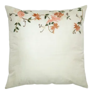 Pearle Ivory Pillow Case, 20" x 20"