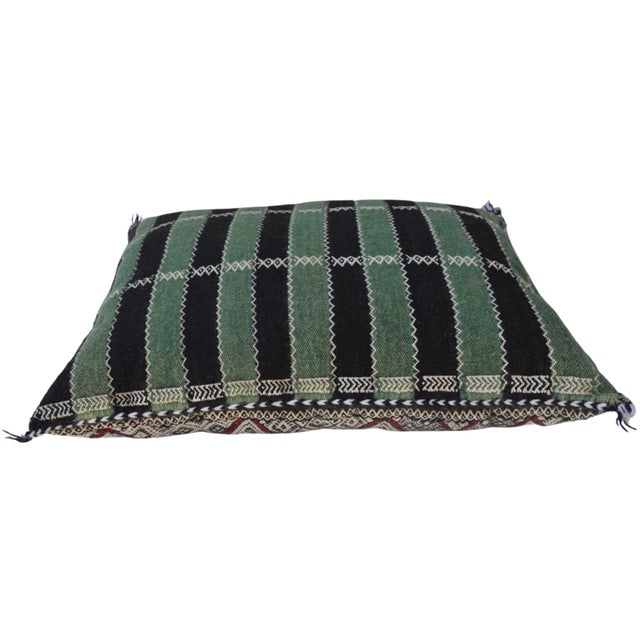 Moroccan Berber Pillow W/ Motif For Sale - Image 10 of 11
