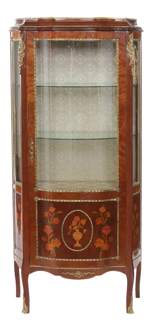 Louis XV Style Bronze Mounted China / Display Cabinet