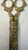Antique 19th Century Victorian Sewing Scissors Dagger W/ Brass Handles & Sheath For Sale In New York - Image 6 of 11
