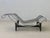 Black LC4 Chaise Longue with Ponyfell Le Corbusier, Pierre Jeanneret and Charlotte Perriand by Pierre Jeanneret for Cassina, 1960s For Sale - Image 8 of 18
