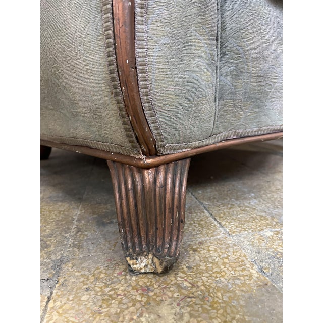 Large Art Deco Lounge Chairs, 1940s, Set of 2 For Sale - Image 11 of 12