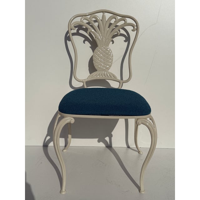 1960s Set of Punapple Patio Table Chairs Style of Brown Jordan For Sale In Los Angeles - Image 6 of 12