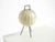Metal Mid-Century Modern Tripod Cocoon Table Lamp, 1950s For Sale - Image 7 of 18
