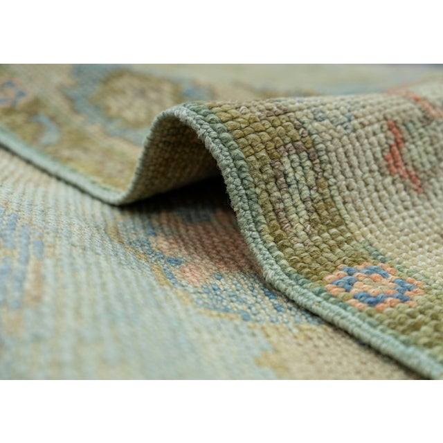 Textile Turkish Oushak Rug 2'10"x 4'7" #20113 For Sale - Image 7 of 8