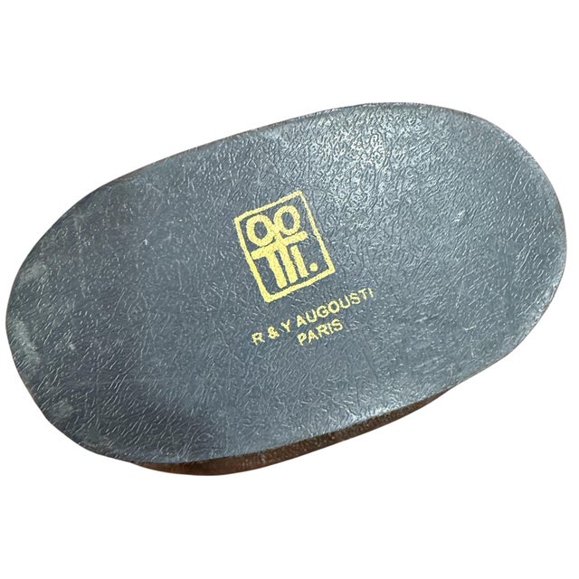 Late 20th Century R & Y Augousti Shagreen Sculptural Vase For Sale In Los Angeles - Image 6 of 6