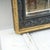 Mirror with Black and Gold Frame