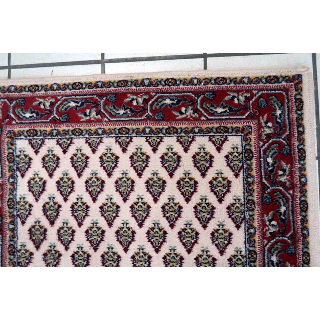 1970s Vintage Italian Seraband Style Rug 2.2' X 4.5' For Sale In New York - Image 6 of 12