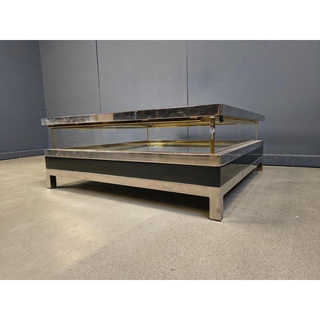 Vintage Sliding Top Coffee Table, 1970s For Sale - Image 10 of 18