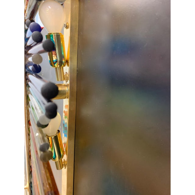 Murano Vibrations Wall Lamp from Enrico Neri, 1960s For Sale - Image 11 of 12