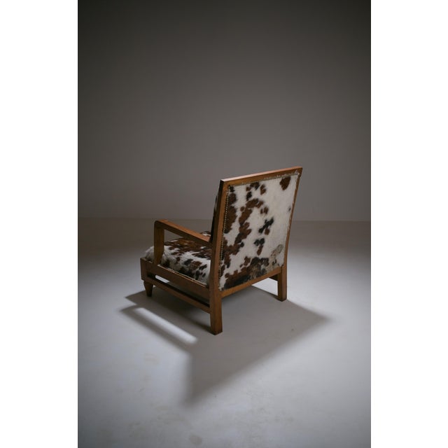 Vintage French Art Deco Lounge Chair, 1930s For Sale - Image 4 of 18