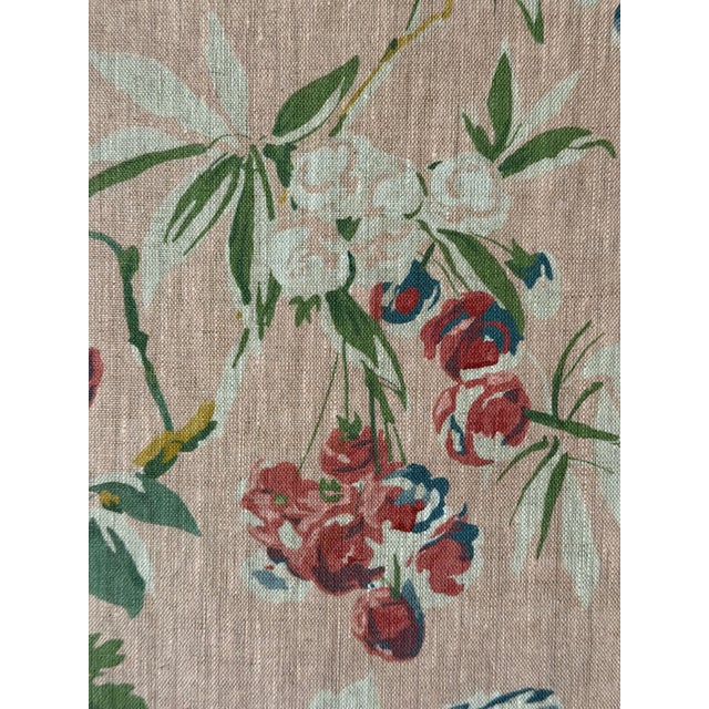 Anna French Garden Club Blush Fabric 2 1/2 Yards For Sale In Raleigh - Image 6 of 6