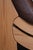 Wood Vintage Three-Seater Sofa in Elm and Leather from Maison Regain, 1970s For Sale - Image 7 of 14