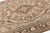 Turkish Vintage Hand-Knot Turkish Oushak Area Rug in Soft Blush, Taupe, and Espresso Brown For Sale - Image 3 of 10