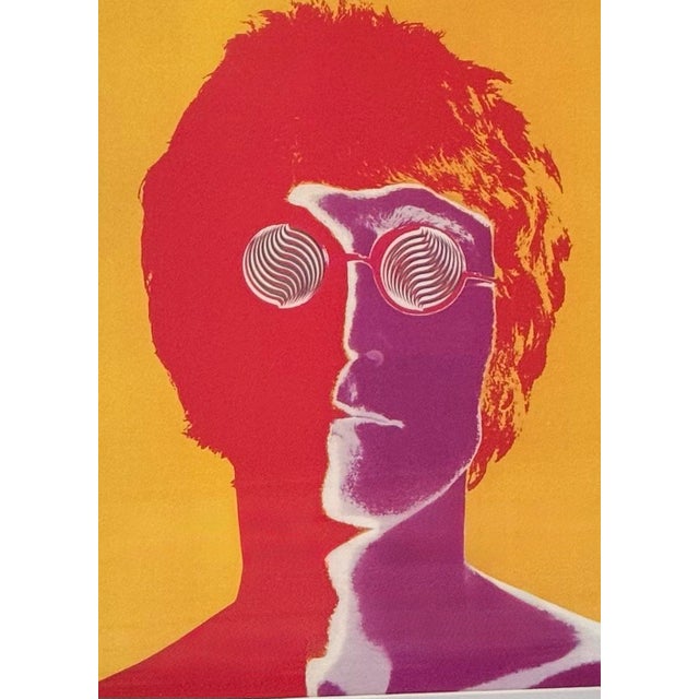 Early 21st Century Iconic Set of 4 Framed Richard Avedon Psychedelic Beatles Prints For Sale - Image 5 of 6