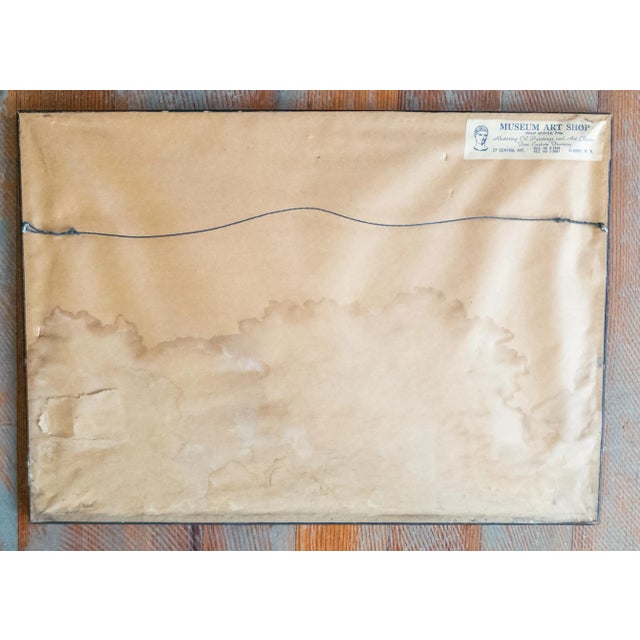 19th Century Chinese Export Pith Paper Painting With Insects and Moths For Sale - Image 11 of 12