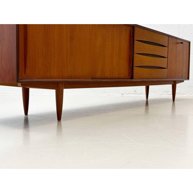 Teak Sideboard by Arne Vodder, Denmark, 1960s For Sale - Image 9 of 16