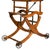 Antique Victorian Oak Convertible Highchair Stroller With Pressed Back For Sale - Image 9 of 9