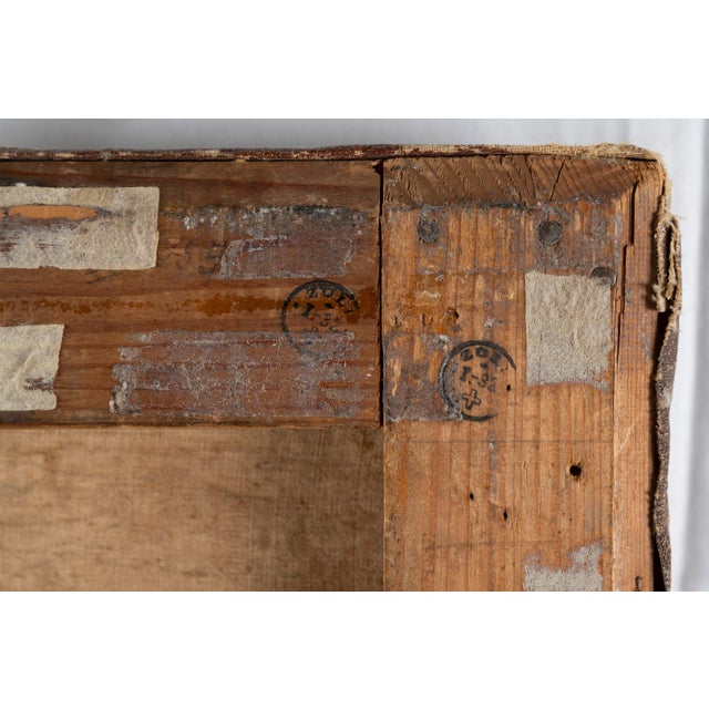 G. Goldberg, Seascape at Sunset, 1800s, Oil on Canvas For Sale - Image 10 of 12