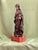 Wood Saint Barbara, Polychrome Carving, 18th Century, Wood For Sale - Image 7 of 9